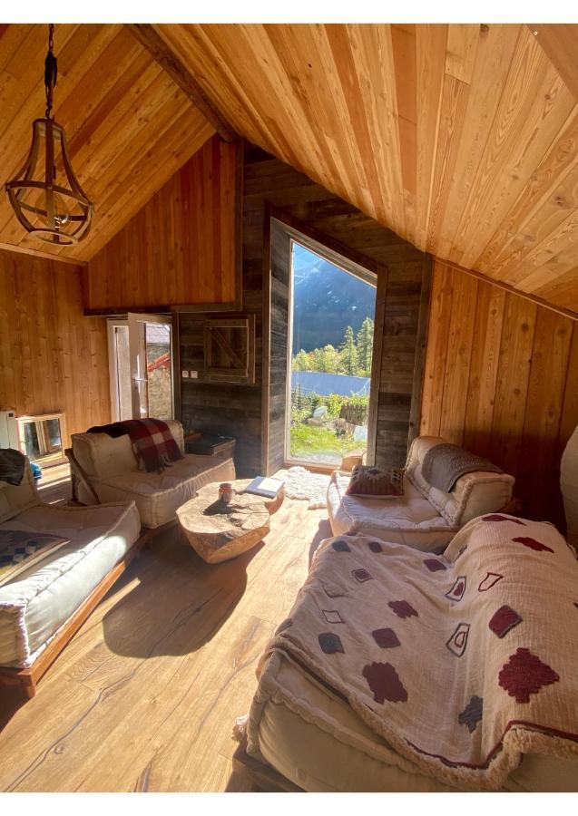 Mon Roc - Maison De Montagne Atypique Avec Vue La Grave Kültér fotó