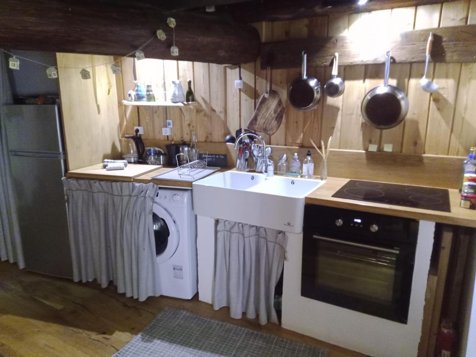 Mon Roc - Maison De Montagne Atypique Avec Vue La Grave Kültér fotó